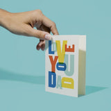paper&stuff Father's Day Love You Dad Notecard