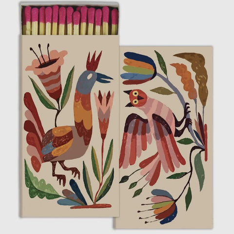 HomArt Mexican Birds Large Matchbox