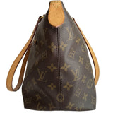 *Louis Vuitton Iena PM Monogram Coated Canvas Leather Trim Shoulder Bag Tote