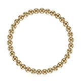 Kylar Mack 5mm 14K Gold-Filled Ball Bead Stretchy Bracelet