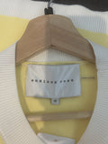 *NWOT Endless Rose High Crew Neck Knit Contrast Trim Sleeveless Button-Up Mini Dress, Size M