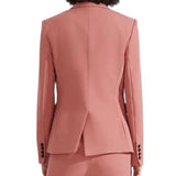 *NWT Veronica Beard Cutaway Dickey Stretch Crepe One-Button Blazer, Size 8