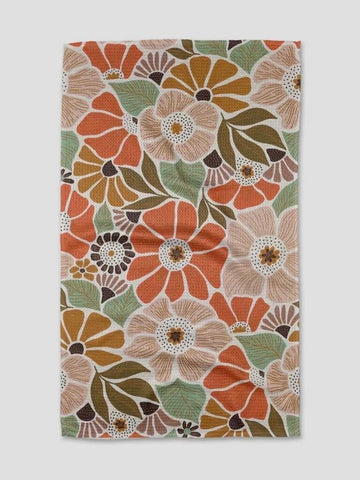 Geometry Jorah Mod Floral Tea Towel