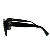 *Chanel 5380-C 501/SB Square Acetate Polarized UV Category Filter 3 Sunglasses w/Case