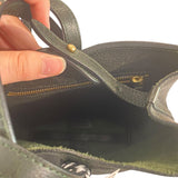 ^Lotuff R795 The Mini Sling Backpack Leather Convertible Shoulder Bucket Bag