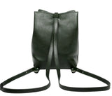 ^Lotuff R795 The Mini Sling Backpack Leather Convertible Shoulder Bucket Bag