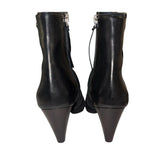 *Isabel Marant Lola Western Suede & Leather Applique Cone Heel Ankle Boots Booties w/Box, Size 38