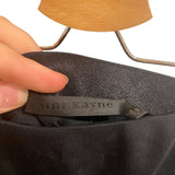 *Jenni Kayne Crepe Satin Bias Cut Elastic Waist Slip Midi Skirt, Size XL