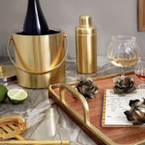 Be Home Matte Gold Verona Ice Bucket