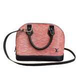 *Louis Vuitton Epi Leather Denim Alma BB Crossbody Bag & Clutch