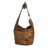 *Michael Kors Suede Medium Sonny Hobo Shoulder Bag Tote