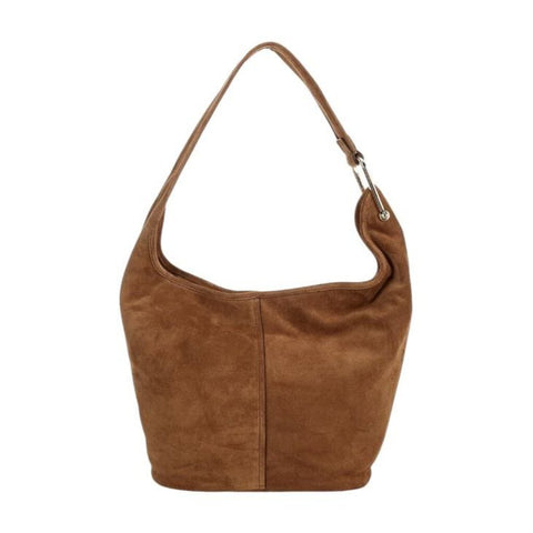 *Michael Kors Suede Medium Sonny Hobo Shoulder Bag Tote