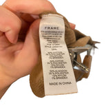 *FRAME Cotton Blend Slim Ribbed Knit Pull-On Kick Flare Sweater Pants, Size L