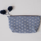 Graymarket Design Aja Cloud Blue Makeup Pouch