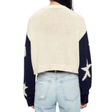 *NWT RE/DONE 50's Cotton Knit Popeye Classic Crew Neck Sweater, Size XS