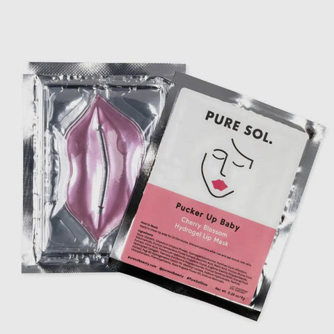 Pure Sol. Pucker Up Baby Hydrogel Lip Mask, Single