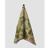 Geometry Good Green Earth Tea Towel