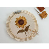 Matryoshka Shop Sunflower Beginner Embroidery Kit