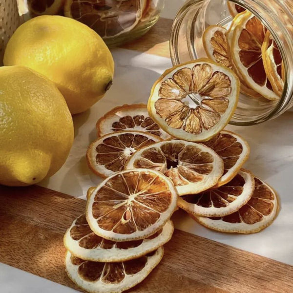 The Perfect Garnish Co. Dehydrated Lemons Cocktail Garnish