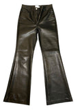 *Wilfred Melina Vegan Leather High Rise Straight Leg Bootcut Jeans Pants, Size 4