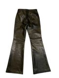 *Wilfred Melina Vegan Leather High Rise Straight Leg Bootcut Jeans Pants, Size 4