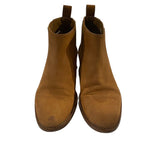 *Jenni Kayne Chelsea Oiled Leather Almond Toe Elastic Panel Pull-On Ankle Boots, Size 37