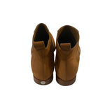 *Jenni Kayne Chelsea Oiled Leather Almond Toe Elastic Panel Pull-On Ankle Boots, Size 37