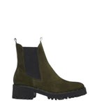 *Freda Salvador Brooke Waterproof Suede Stud Detail Elastic Panel Lug Sole Low Shaft Boot, Size 6.5