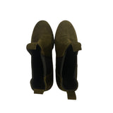 *Freda Salvador Brooke Waterproof Suede Stud Detail Elastic Panel Lug Sole Low Shaft Boot, Size 6.5