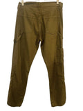 *FRAME Le Slouch Short High-Rise Button Fly Straight-Leg Ankle Cargo Pants, Size 27(4)