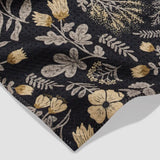 Geometry Woodland Wildflowers Bar Towel