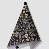 Geometry Woodland Wildflowers Bar Towel