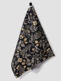 Geometry Woodland Wildflowers Bar Towel