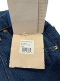 *NWT Mother Snacks Smoothie Carpenter Sneak High-Rise Button Fly Wide Leg Cuff Jeans, Size 27(4)