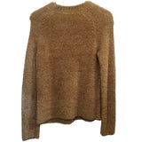*Vince Teddy Merino Wool Blend Raglan Sleeve Mock Neck Sweater, Size XS