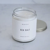 Makana Sea Salt Apothecary Jar Candle, 8 oz