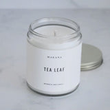 Makana Tea Leaf Apothecary Jar Candle, 8 oz