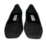 *NWT Jimmy Choo Winnie 45 Suede Square Toe Block Heel Ballerina Pumps w/Box, Size 37.5