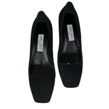 *NWT Jimmy Choo Winnie 45 Suede Square Toe Block Heel Ballerina Pumps w/Box, Size 37.5