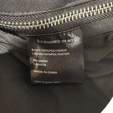 *Intermix Metallic Rib Trim Funnel Neck Zip-Up Puffer Jacket, Size L