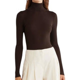 *TWP Wool Rib Knit Turtleneck Classic Slim Fit Sweater, Size S