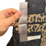 *Zadig & Voltaire Visko Jac Leopard Double Breasted Peak Lapel Split Cuff Blazer Jacket, Size FR 36=US 4