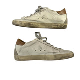 *Golden Goose Superstar Leather & Suede Hidden Lift Low-Top Sneakers, Size 40