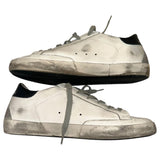 *Golden Goose Superstar Leather & Suede Hidden Lift Low-Top Sneakers, Size 40