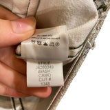 *NWT Veronica Beard Cara Cotton Denim Camo Removable Hoodie Dickey Trucker Jacket, Size L
