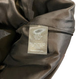 *Nili Lotan Pascal Virgin Wool Notch Collar Double Breasted Gold Button Jacket, Size M