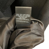 *Nili Lotan Pascal Virgin Wool Notch Collar Double Breasted Gold Button Jacket, Size M