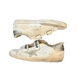 *Golden Goose Old School Leather Shearling Lining Velcro Straps Sneakers w/ box, Size 40