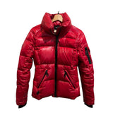 *SAM. New York Freestyle Nylon & Goose Down Zip-Up Padded Collar Puffer Jacket, Size S