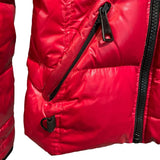 *SAM. New York Freestyle Nylon & Goose Down Zip-Up Padded Collar Puffer Jacket, Size S